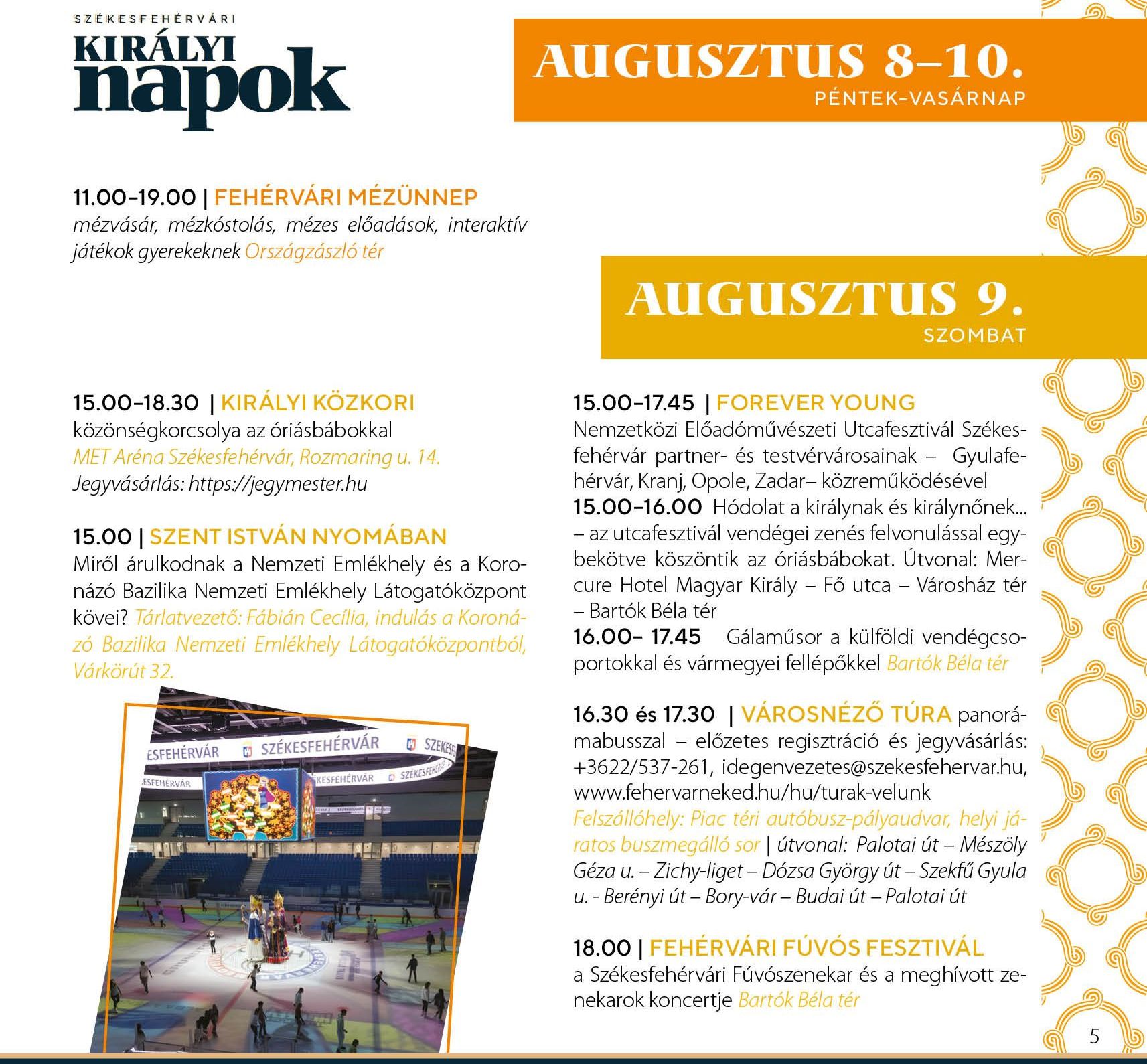 Már szombaton megkezdődnek a Királyi Napok felvezető programjai